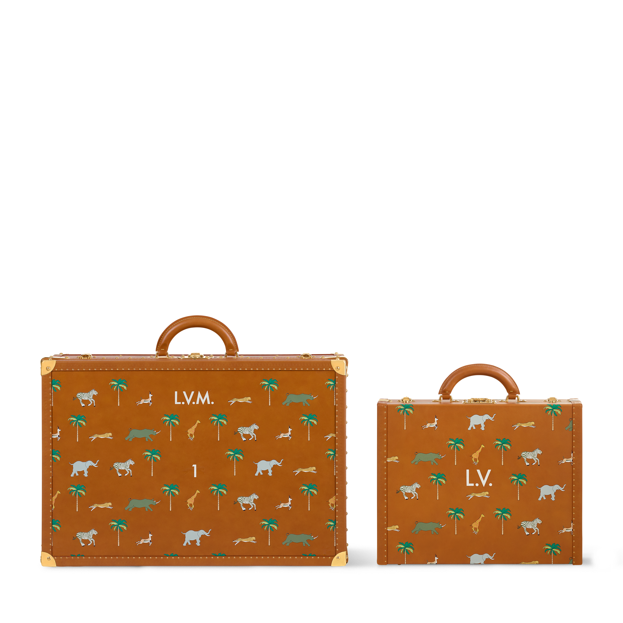 LV x Darjeeling Limited Pyramide Alzer President Other Leathers